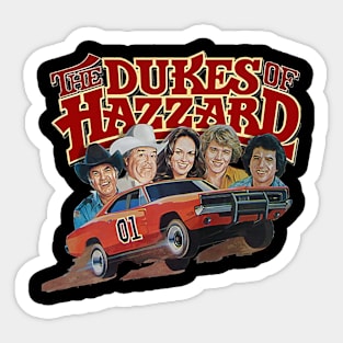 Dukes of Hazzard Stunts Sticker